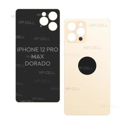 TAPADERA IP 12 PRO MAX (DORADA) (NO LOGO)