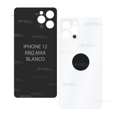 TAPADERA IP 12 PRO MAX (BLANCA) (NO LOGO)