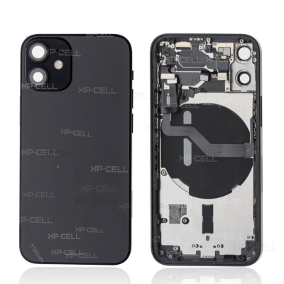 HOUSING IP 12 MINI NEGRO GRAFITI (NO LOGO)