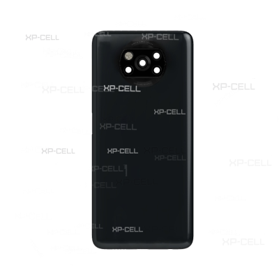 TAPADERA CON LENTE XIAOMI POCO X3 (NEGRA)