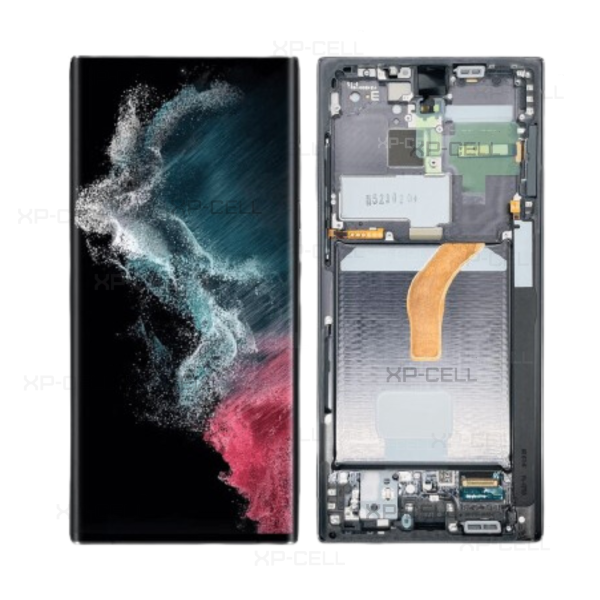 LCD SAM S24 ULTRA 5G (PREMIUM CON MARCO) GREY