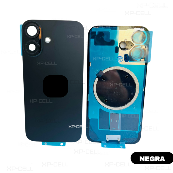 TAPADERA IP16 CON SOPORTE (NEGRA)