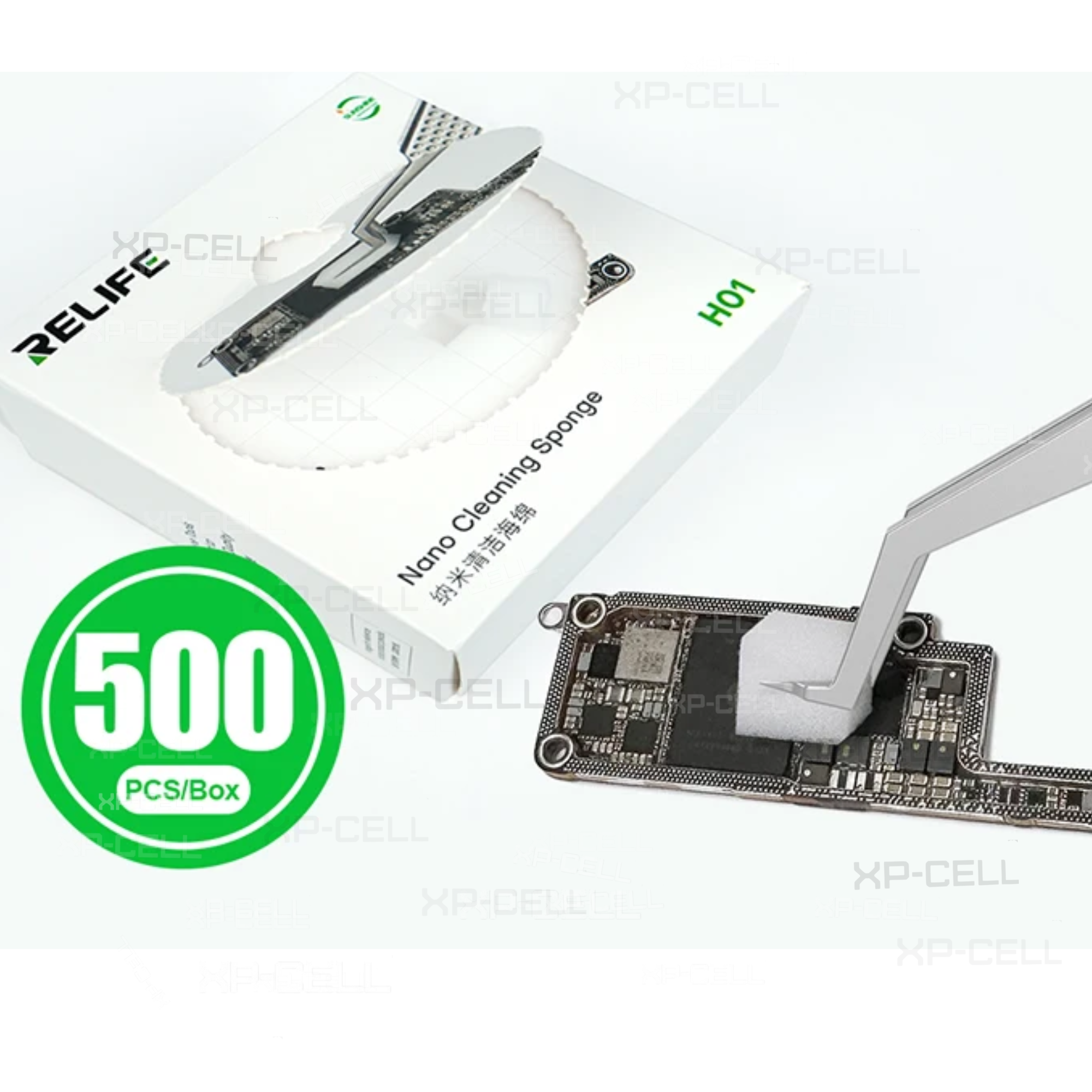 ESPONJA DE LIMPIEZA NANO RELIFE HO1, (ALTA ADSORCIÓN)