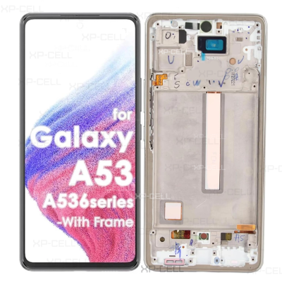 SAMSUNG A53 5G CON MARCO WHITE (OLED)