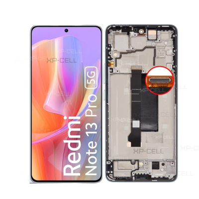 PANTALLA XIAOMI NOTE 13 PRO 5G C/M OLED (NEGRA)