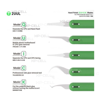 KIT DE PINZAS CON PUNTAS VARIADAS MARCA T2UUL
