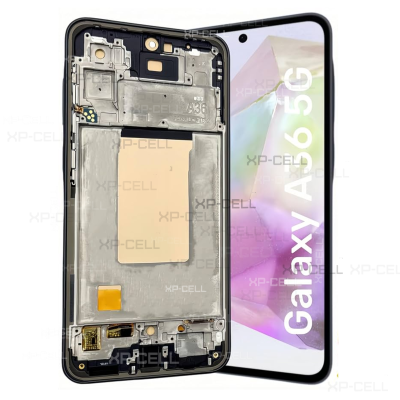 PANTALLA SAM A36 5G (OLED CON MARCO) NEGRA
