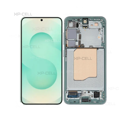 PANTALLA SAMSUNG S25 CON MARCO VERDE (PREMIUM)