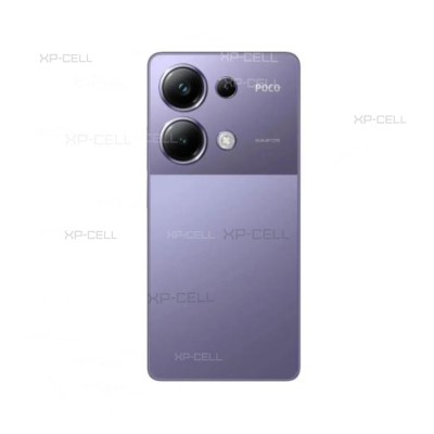 TAPADERA CON LENTE XIAOMI POCO M6 PRO (MORADA)