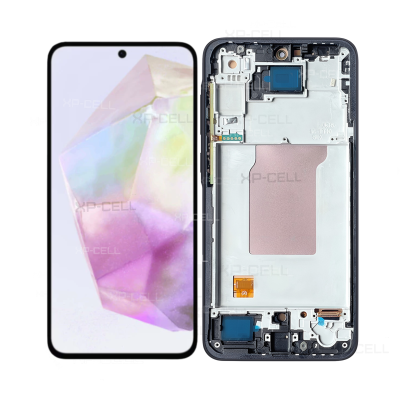 PANTALLA COMPATIBLE CON SAMSUNG A35 PREMIUM CON MARCO