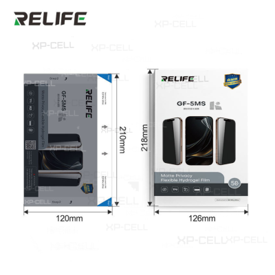 PELICULA DE HYDROGEL ANTI-PIO ESMERILADA (RELIFE GF-5MS) COMPATIBLE PARA C3 MIX ULTRA