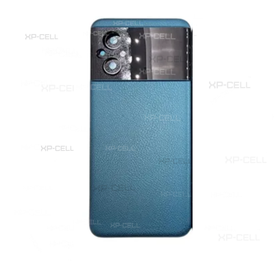 TAPADERA CON LENTE XIAOMI POCO M5 (AZUL)