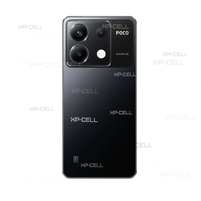 TAPADERA CON LENTE XIAOMI POCO X6 5G (NEGRA)