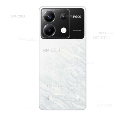 TAPADERA CON LENTE XIAOMI POCO X6 5G (BLANCO)