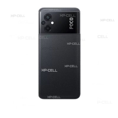 TAPADERA CON LENTE XIAOMI POCO C40 (NEGRA)