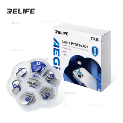 JUEGO DE TAPAS PROTECTORAS PARA LENTE DE TELEFONO (SUNSHINE TX6)