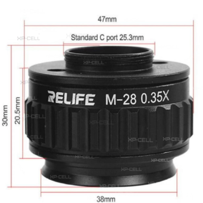 ADAPTADOR DE CAMARA RELIFE M-28 CTV 0.35X