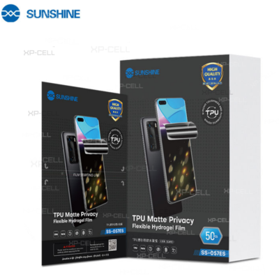 PELÍCULA DE HYDROGEL PRIVACIDAD 50 PCS (SUNSHINE SS-057ES TPU)