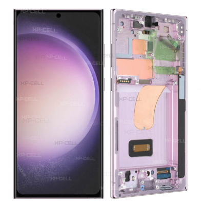 PANTALLA COMPATIBLE PARA SAMSUNG S23 ULTRA VIOLETA (OLED)