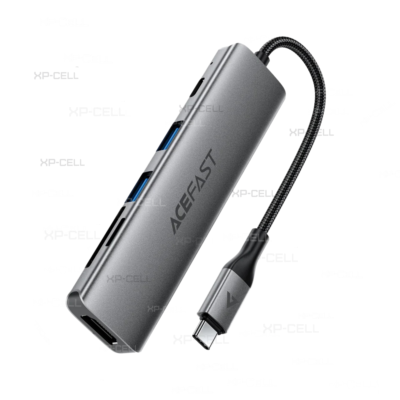 ADAPTADOR MULTIPUERTO ACEFAST J18 USB-C  6 EN 1