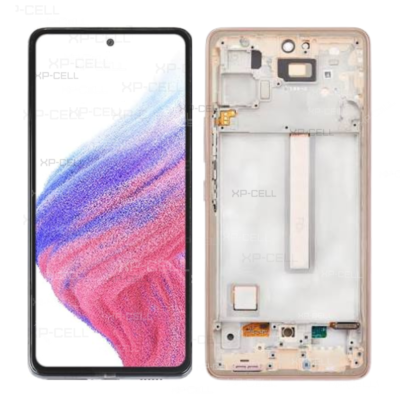 PANTALLA SAMSUNG A53 5G OLED CON MARCO ROSA