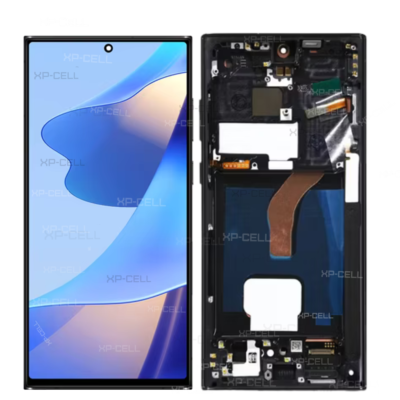 PANTALLA COMPATIBLE PARA SAMSUNG S22 ULTRA OSCURO (OLED)