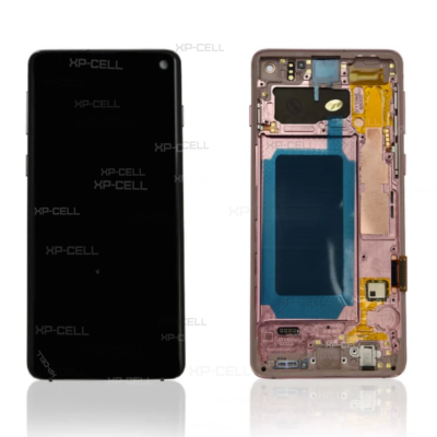 PANTALLA COMPATIBLE PARA SAMSUNG S10 (ROSADO)