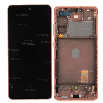 PANTALLA COMPATIBLE PARA SAMSUNG S20 FE ORANGE (PREMIUM)